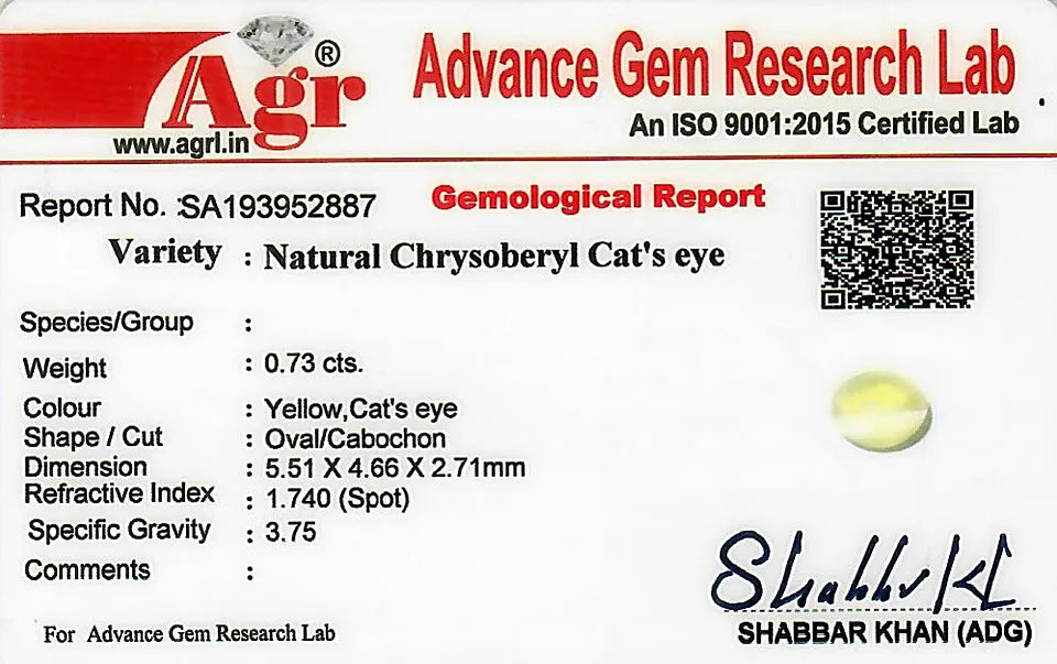 Cat's Eye – Lehsunia