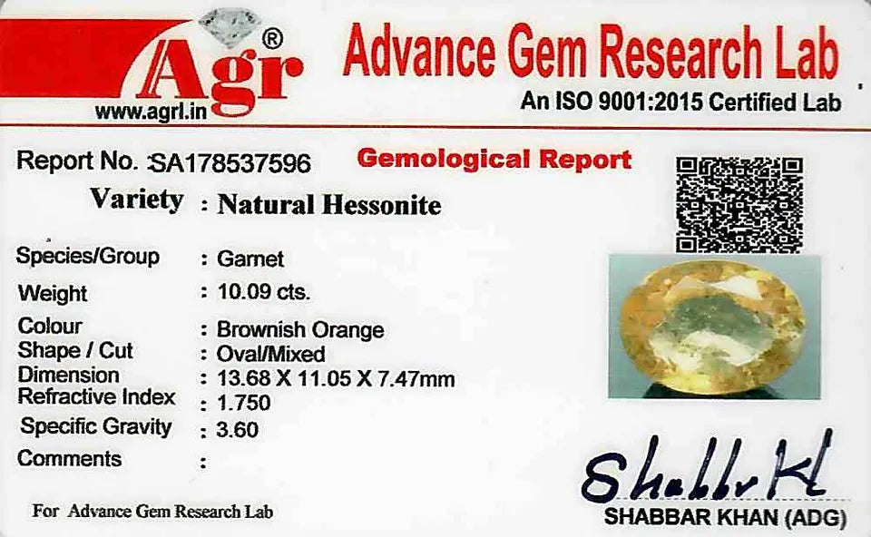 Hessonite – Gomed